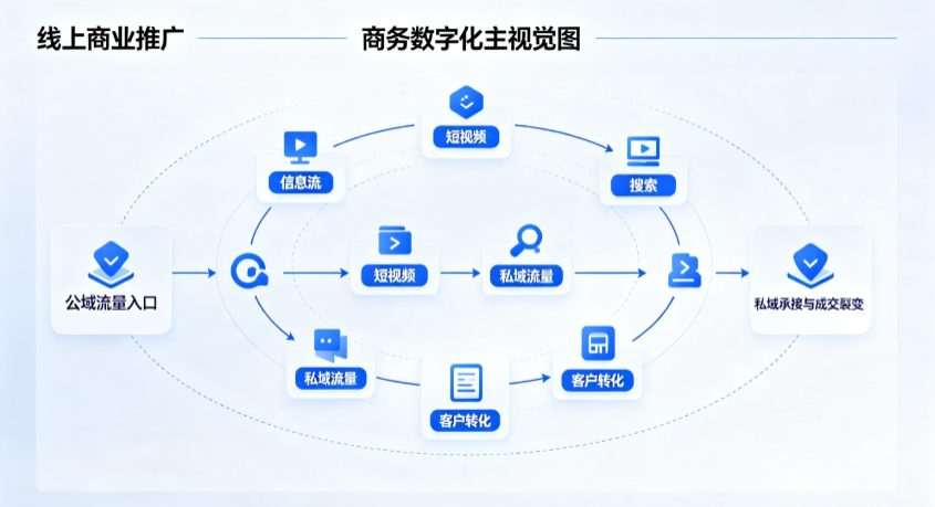 武陵源区线上商业推广怎么做？全域流量闭环搭建与低成本转化实战指南